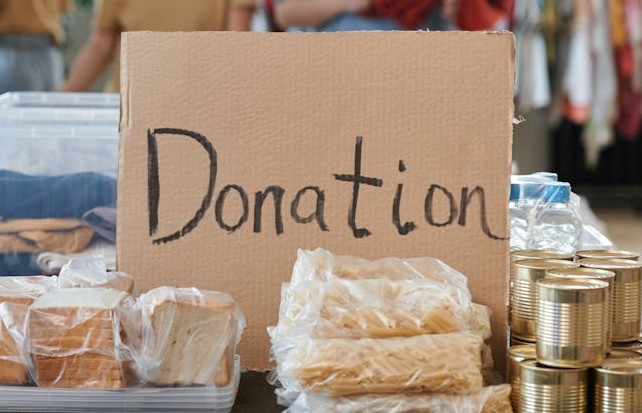 Food Donation sign
